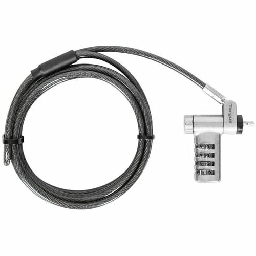 Targus DEFCON Ultimate Universal Serialized Combination Lock - 6.5 ft (1.98 m) C