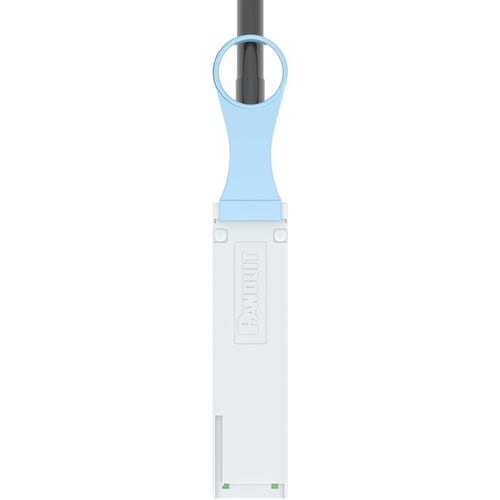 Panduit QSFP28 100G Direct Attach Copper, Black, 1 meter  - MOQ (minimum order q