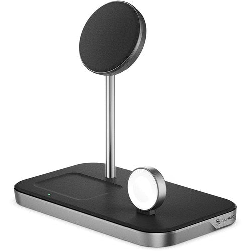 Alogic MagSpeed 3-in-1 Wireless 15W Charging Station - LED Indicator,