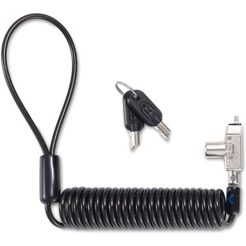 Câble de sécurité portable Kensington Slim N17 2.0 pour ordinateur portable, compatible avec les emplacements en forme de coin Superv