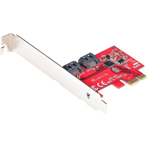 Carte PCI Express SATA 2 ports sans RAID vers SATA 6 Gbit/s ASM1061