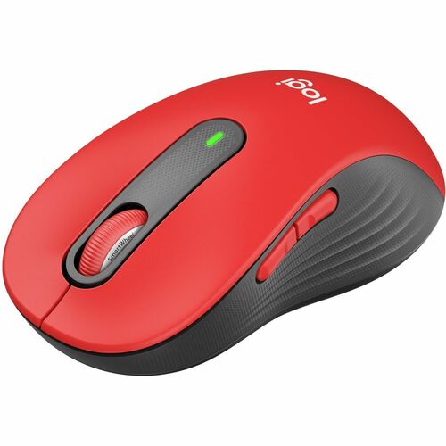Logitech Signature M650 L (Red) - Optical - Wireless