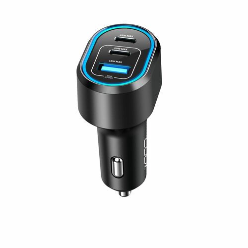Adaptateur auto CODi - 65 W - Entrée 12 V CC, 24 V CC