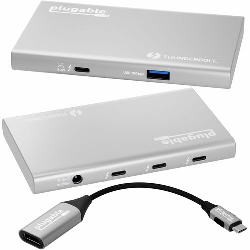 Concentrador USB4 enchufable de 5 pulgadas