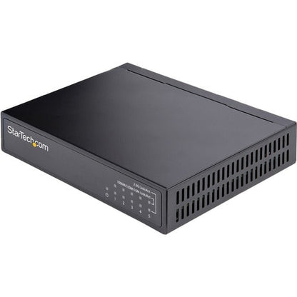 UNMANAGED 2.5G SWITCH 5 PORT ALL METAL CASE FANLESS WALL KIT