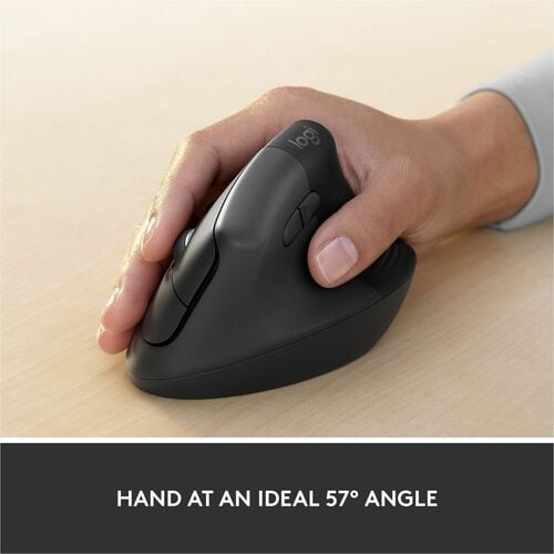 Ratón Logitech Lift Ergo - Óptico - Inalámbrico