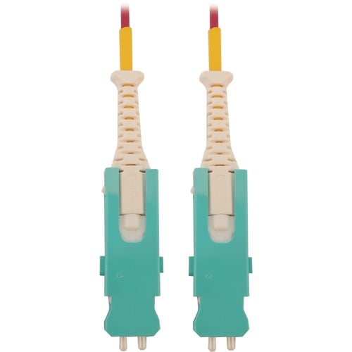 Câble à fibre optique multimode OM4 Tripp Lite par Eaton N823S-02M-MG 400G 50/125