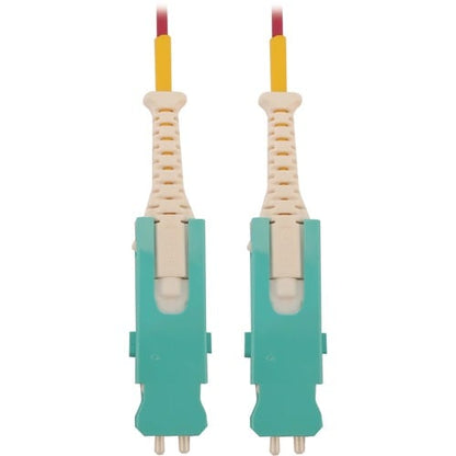Câble à fibre optique multimode OM4 Tripp Lite par Eaton N823S-02M-MG 400G 50/125