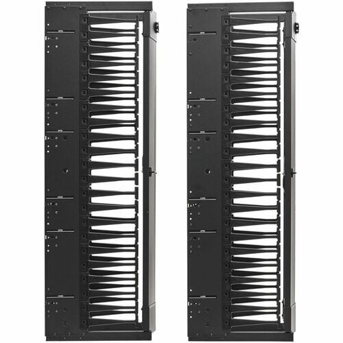 Tripp Lite 24-Port Cat6a Patch Panel Shielded Feedthrough Rackmount RJ45 1U - 24 Port(s) -