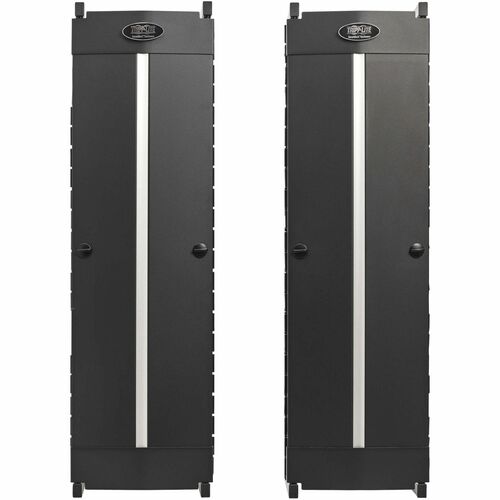 Tripp Lite by Eaton SRCABLEVRT12HD Cable Organizer - Finger Duct - Black
