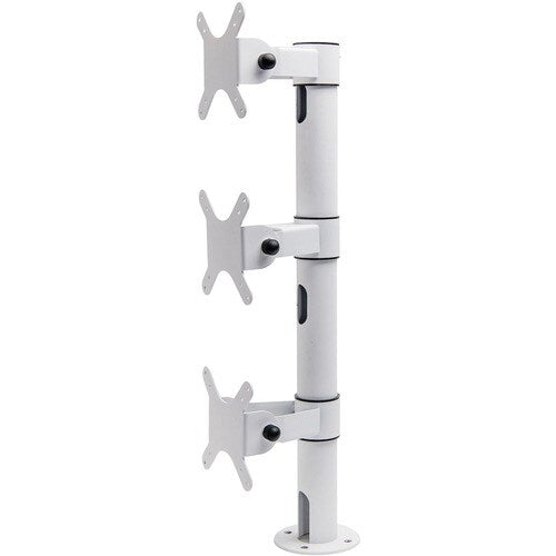 Star Micronics Pole Mount for Tablet - White - 3 Display(s) Supported - 22\" Scr