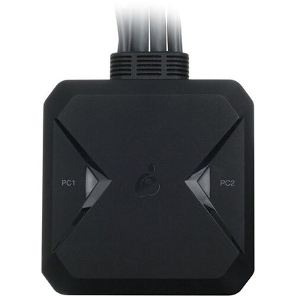 COMMUTATEUR KVM 4K 2 PORTS AVEC CONNEXIONS HDMI, USB ET AUDIO