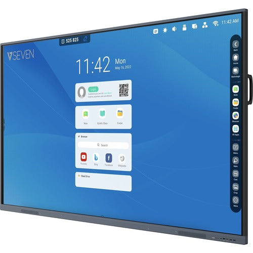 Pantalla de señalización digital V7 IFP7501-V7 - LCD de 75"
