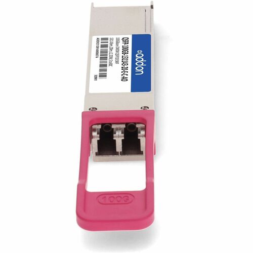 Module complémentaire Cisco QSFP28 : pour réseaux de données et réseaux optiques