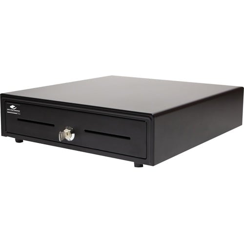 Tiroir-caisse apg Arlo - 3 billets - 5 pièces - Acier - Noir - Hauteur 88,90 mm
