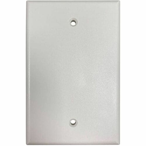 Plaque murale vierge Safe-IT Tripp Lite by Eaton, antibactérienne, ivoire mat, TAA -