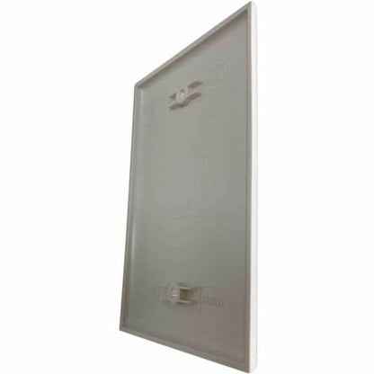 Tripp Lite by Eaton Safe-IT Blank Wall Plate, Antibacterial, Ivory Matte, TAA - Ivory - Hi