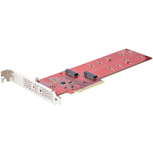 TARJETA ADAPTADORA SSD PCIE M.2 DUAL CON BIFURCACIÓN PCIE 4.0