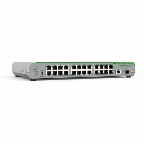 Logiciel non géré 24 ports 10/100M/1G-T avec liaison montante 10G SFP+ et alimentation interne