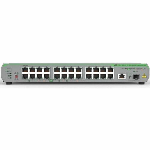 Logiciel non géré 24 ports 10/100M/1G-T avec liaison montante 10G SFP+ et alimentation interne