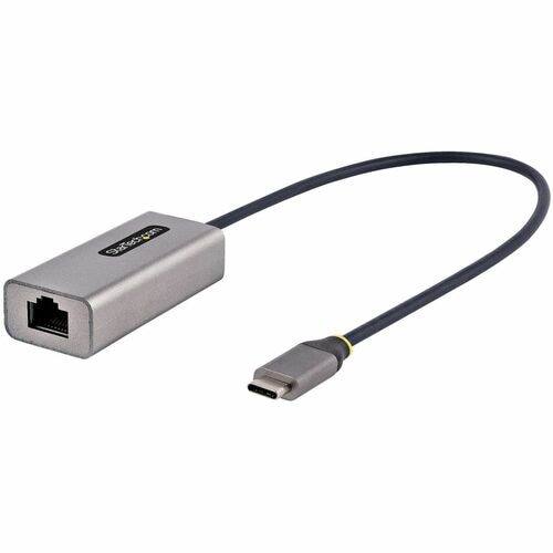 ADAPTADOR USB-C A RJ45 ENET GRIS Y NEGRO DE 30 CM PARA WIN/MACOS/LINUX