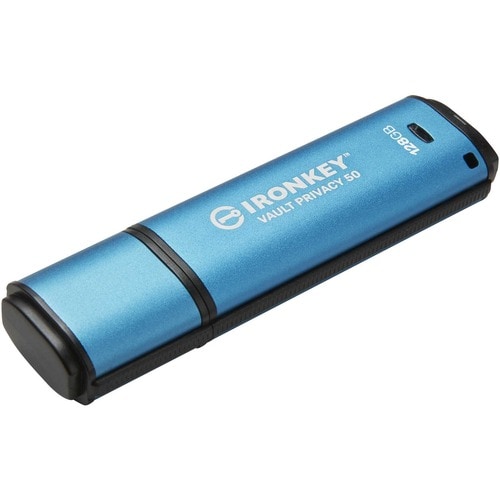 MULTI 1 128GB IRONKEY VAULT PRIVACY 50 AES-256 ENCRYP FIPS 197