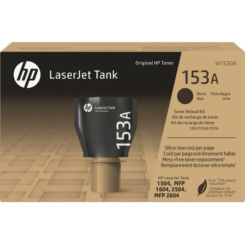 153A BLACK ORIGINAL LASERJET TANK TONER RELOAD KIT