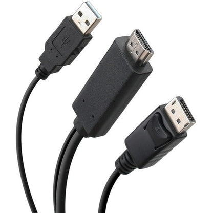 Cable HDMI a DisplayPort 4K activo de 1,8 m de IOGEAR