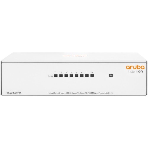 ARUBA INSTANT ON 1430 8G SWITCH 64W SWITCH