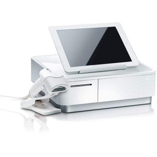 Star Micronics mPOPÂ® with 2D Scanner, Integrated Printer & Cash Drawer, Flat B