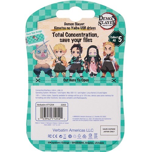 USB DEMON SLAYER DE 16 GB TANJIRO MULTI 4