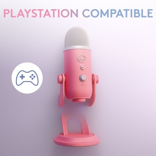 Microphone filaire Blue Yeti - Aube rose