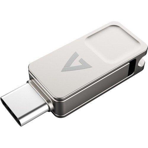 USB A FLASH DRIVE TYPE-C 128GB USB 3.2 GEN1 SILVER