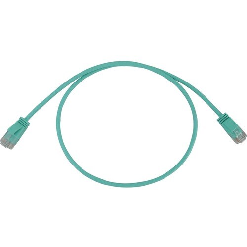 Câble réseau patch UTP Cat.6a Tripp Lite par Eaton N261-S03-AQ - 0,91 m (3 pi) C