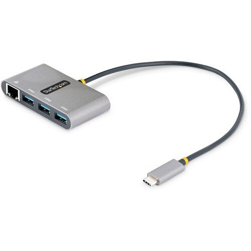 Hub USB-C 3 ports StarTech.com avec Ethernet, 3 ports USB