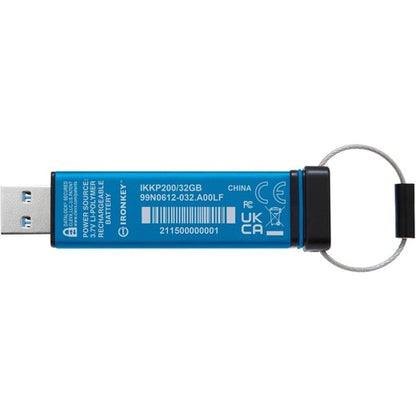 32GB IRONKEY KEYPAD 200 FIPS 1403 LVL 3 PENDING AES256 ENCRYPTED