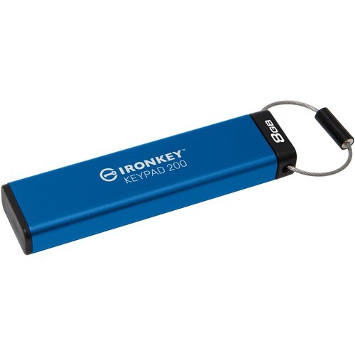 Clé USB 3.2 (1re génération) de type A IronKey Keypad 200 8 Go -