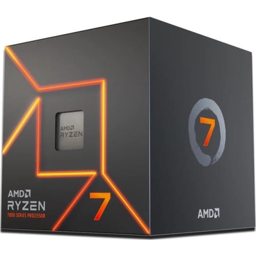 Procesador AMD Ryzen 7 7000 7700 de ocho núcleos a 3,80 GHz - Precio minorista