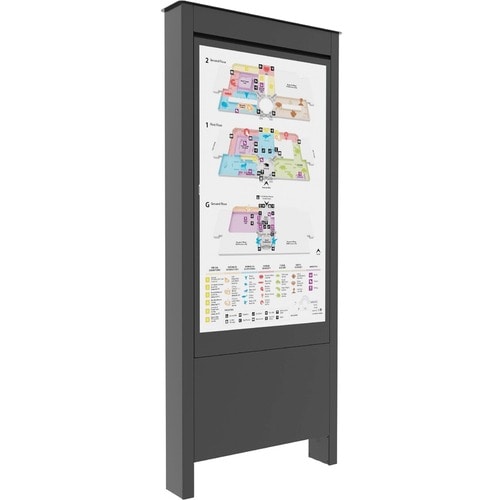 Chief Impact Outdoor Kiosk - 55\" (1397 mm) - Floor Standing