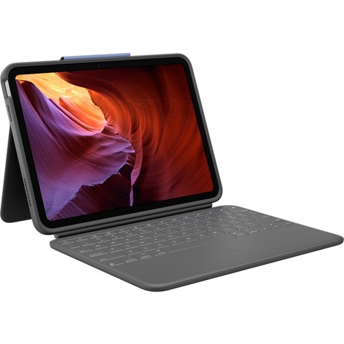 Estuche/cubierta resistente con teclado Logitech Rugged Folio (