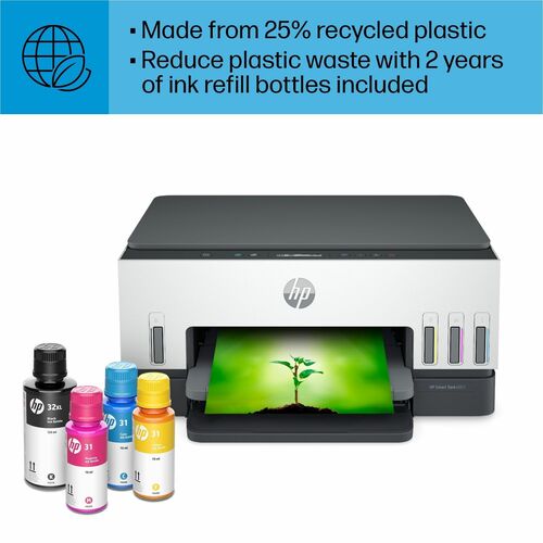 Imprimante jet d'encre Smart Tank 6001 CLR, impression recto verso, 1200 x 1200, 128 Mo, 12/7 ppm