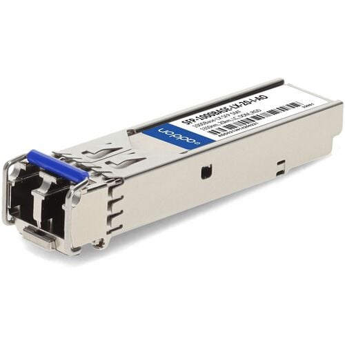Transceptor SFP AddOn MSA y TAA 1000Base-LX (SMF, 1310 nm, 20 km, LC, DOM,