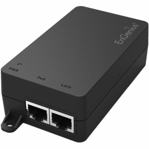 Injecteur Power over Ethernet EnGenius 60 W 802.3af/at/bt 2,5 GbE - Entrée 120 V CA, 230 V CA