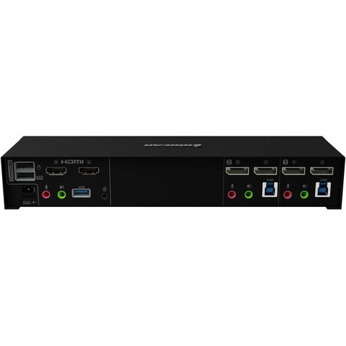 MATRIZ KVM USB DE 2 PUERTOS 4K DUALVIEW DISPLAYPORT CON CONCENTRADOR Y AUDIO