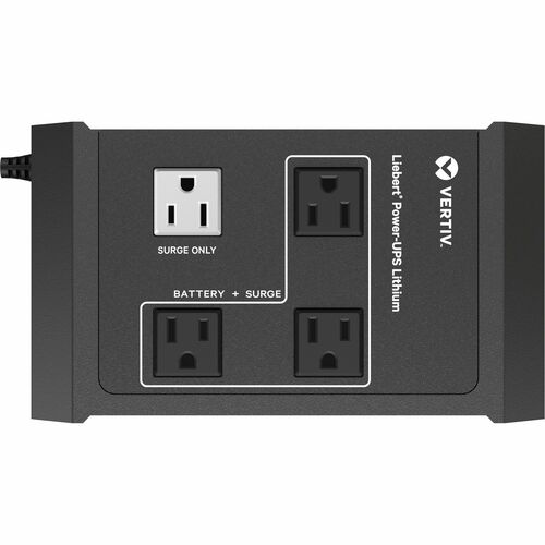 Onduleur Vertiv Liebert Power-UPS Lithium 400 VA/240 W 120 V en veille Lithium-Ion U