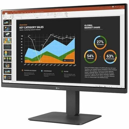 MONITEUR IPS FHD 27 ''USB TYPE-C DAISY CHAIN ​​HAUT-PARLEUR INTÉGRÉ 250