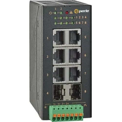 IDS-106GE-2SFP-XT ETHERNET SWIT 6X10/100/1000BASE-T 2XSFP-40TO75C