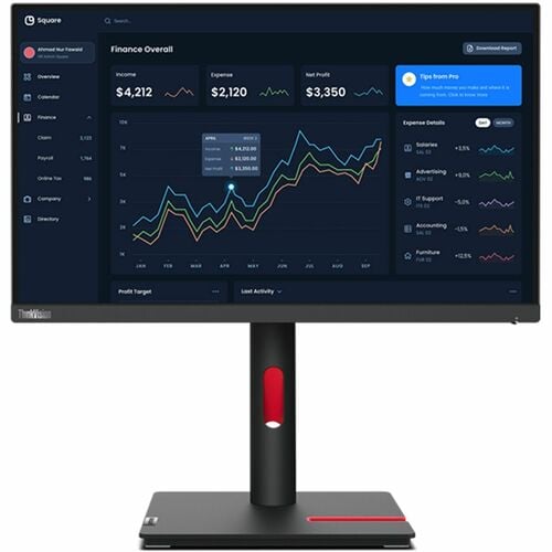 Lenovo ThinkVision T22i-30 22\" Class Full HD LED Monitor - 16:9
