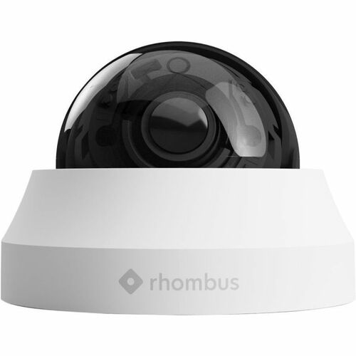 Rhombus R230 5 Megapixel Full HD Network Camera - Color - 1 - Dome - White  - 10