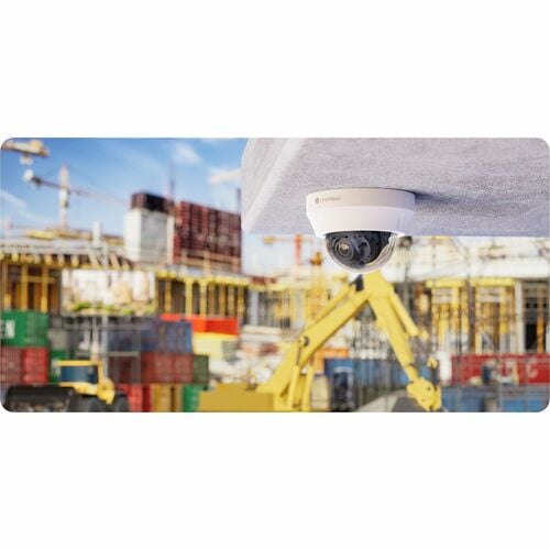 Rhombus R230 5 Megapixel Full HD Network Camera - Color - 1 - Dome - White  - 10